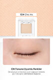 Yumuşak Dokulu, Dökülme Yapmayan Mat Tekli Göz Farı Modern Shadow Matte (104 Chic Iris)