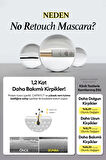 Kirpiklere Besleyici Bakım Sunan Siyah Maskara No Retouch Lash Correcting Mascara (Black)