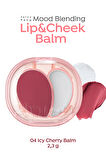 Kalıcı Dudak & Yanak Balmı A'PIEU Juicy-Pang Mood Blending Lip&Cheek Balm (04 Icy Cherry Balm)