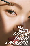 Yoğun Pigmentli, Üçgen Fırça Uçlu Kaş Maskarası Clio Kill Brow Color Brow Lacquer (03 Peanut Brown)