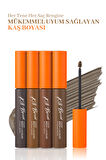 Yoğun Pigmentli, Üçgen Fırça Uçlu Kaş Maskarası Clio Kill Brow Color Brow Lacquer (03 Peanut Brown)
