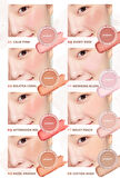 Pastel Tonlarda Sebum Dengeleyici Toz Allık Peripera Pure Blushed Sunshine Cheek (07 Milky Peach)