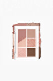 Göz Alıcı Renklerde, Yoğun Pigmentli Mini Far Paleti Clio Pro Eye Palette Mini (02 Rosy Haze)