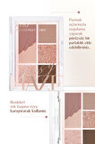 Göz Alıcı Renklerde, Yoğun Pigmentli Mini Far Paleti Clio Pro Eye Palette Mini (02 Rosy Haze)