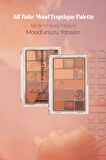 Işıltılı ve Mat Formda, Çok Yönlü Palet Peripera All Take Mood Technique Palette (01 Around  Brown)
