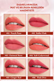 Mat Bitişli, Dolgun ve Pürüzsüz Görünüm Sunan Tint Peripera Ink Mood Matte Tint (04 Soft Cedarwood)