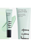 TFIT Primer Makyaj Bazı | Cotton Veil Makeup Base Pure Green 30 ml Cilt Kusurları Örter