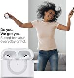 Spigen Apple AirPods Pro Kılıf Classic Shuffle White - ASD02217
