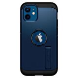 Spigen iPhone 12 Mini Kılıf Tough Armor Navy Blue