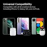 Spigen PowerArc ArcField 15W Max Hızlı Kablosuz Şarj Cihazı (iOS 7.5W / Android 10W / Pixel 15W) Black - ACH02578