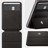 Spigen Smart Fold Cüzdan 3M Sticker Universal (Tüm Cihazlarla Uyumlu) Gunmetal - AMP02835