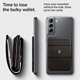 Spigen Smart Fold Cüzdan 3M Sticker Universal (Tüm Cihazlarla Uyumlu) Gunmetal - AMP02835