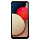 Spigen Galaxy F02s / M02s / A02s ile Uyumlu Kılıf Rugged Armor Matte Black