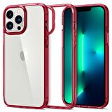 Spigen iPhone 13 Pro Max Kılıf Ultra Hybrid Red Crystal