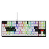 Pulsar PCMK2 HE %80 TKL ISO Hall Effect Manyetik Switch RGB Hotswap Beyaz Mekanik Gaming Klavye (PCMK2HE821W)