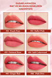 Mat Bitişli, Dolgun ve Pürüzsüz Görünüm Sunan Tint Peripera Ink Mood Matte Tint (08 Smoky Coral)