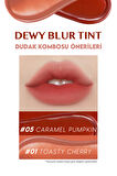 Blur Efekti Veren, Nemlendirici, Hafif Dokulu Tint Clio Dewy Blur Tint (05 Caramel Pumpkin)