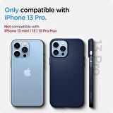 Spigen Apple iPhone 13 Pro Kılıf Liquid Air Navy Blue - ACS03259
