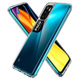 Spigen Redmi Note 10 5G / Poco M3 Pro 5G ile Uyumlu Kılıf Ultra Hybrid Crystal Clear