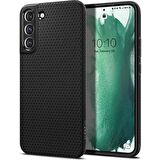 Spigen Samsung Galaxy S22 Plus 5G Kılıf Liquid Air Matte Black - ACS03953