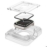 Spigen Apple Watch Serisi (41mm) Uyumlu Ekran Koruyucu Kolay Kurulum, Spigen Pro Flex EZ Fit (2 Adet)