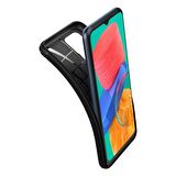 Spigen Galaxy M33 5G ile Uyumlu Kılıf Rugged Armor Black