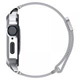 Apple Watch Uyumlu  Seri (45mm) Kılıf & Kayış, Spigen Metal Fit Pro