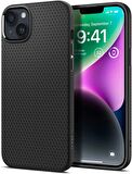 Spigen iPhone 14 Plus ile Uyumlu Kılıf Liquid Air Matte Black