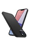 Spigen Apple iPhone 14 / iPhone 13 Kılıf Liquid Air Matte Black - ACS05037