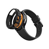 Spigen Samsung Galaxy Watch 5 Pro (45mm) Kılıf Liquid Air Matte Black - ACS05185