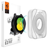 Galaxy Watch 5/4 (44mm) Cam Ekran Koruyucu Kolay Kurulum, Spigen Glas tR EZFit (2 Adet)
