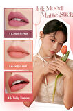 Mat Bitişli ve Uzun Süre Kalıcı Stick Ruj Peripera Ink Mood Matte Stick (11 Pink Of Course)