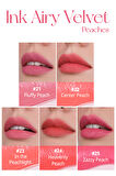 Uzun Süre Kalıcı Hafif Formüllü, Kadife Bitişli Tint Peripera Ink Airy Velvet(23 In The Peachlight)