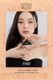 Ciltle Bütünleşen ve Pürüzsüzleştiren, Yumuşak Dokulu Allık MUZIGAE MANSION Fitting Blush (05 Find)