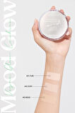 Doğal Işıltı Sağlayan Vegan Cushion Peripera Mood Vegan Glow Cushion (2 Ivory) SPF50+ PA++++