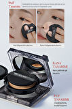 Kalıcı Kapatıcılık Sunan Cushion Clio Kill Cover The New Founwear Cushion+Refill(1.5Fair)SPF50+PA+++