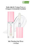 Dudaklara Dolgun, Pürüzsüz ve Işıltılı Görünüm Sunan Gloss Peripera Ink Glasting Lip Gloss (1 Clear)