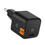 Spigen PowerArc ArcStation 27W Hızlı Şarj Cihazı USB-C PD 3.0 27W / PPS 25W (Samsung Hızlı Şarj Destekli) iPhone / Android Şarj Adaptörü PE2103