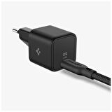 Spigen PowerArc ArcStation 27W Hızlı Şarj Cihazı USB-C PD 3.0 27W / PPS 25W (Samsung Hızlı Şarj Destekli) iPhone / Android Şarj Adaptörü PE2103