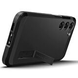 Spigen Galaxy S23 ile Uyumlu Kılıf Tough Armor Black