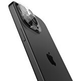 iPhone 15 Pro Max / iPhone 15 Pro / iPhone 14 Pro Max Kamera Lens Cam Ekran Koruyucu, Spigen Glas.tR Optik (2 Adet)