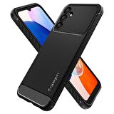 Spigen Galaxy A14 5G ile Uyumlu Kılıf Rugged Armor Matte Black