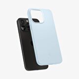 Spigen iPhone 15 Pro ile Uyumlu Kılıf Thin Fit Mute Blue