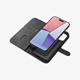 Spigen iPhone 15 Pro ile Uyumlu Kılıf Wallet S Pro Navy