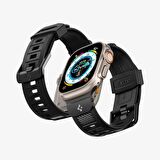 Apple Watch Serisi (45mm / 44mm / 42mm / Ultra 49mm / Ultra2 49mm)  ile Uyumlu Kayış Kordon, Spigen Rugged Ultra Band