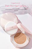 Blur Efekti Veren Vegan Cushion Clio Veganwear Pure Blurring Cushion+Refill (3 Linen) SPF50+ PA+++