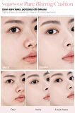 Blur Efekti Veren Vegan Cushion Clio Veganwear Pure Blurring Cushion+Refill (3 Linen) SPF50+ PA+++