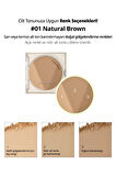 Doğal Görünüm Sunan 3’lü Kontür Kiti PERIPERA V Shading (001 Natural Brown)