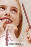 Kadife Bitiş Sunan, Yoğun Pigmentli Dudak Kalemi Peripera Ink Velvet Lip Liner (01 Rosy Nude)