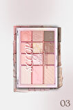 Çok Fonksiyonlu, Yoğun Pigmentli Far Paleti Clio Shade & Shadow Palette (03 Scoop Of Shade)